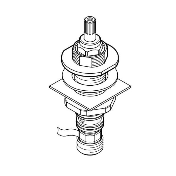 Pfister Pfister S/A Vlv Hot Endbdy 900-0060 - main